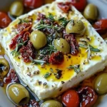 Baked Feta with Olives & Sun-Dried Tomatoes: An Incredible 5-Star Recipe