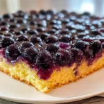 Best Homemade Blueberry Upside Down Cake - Alrightwithme