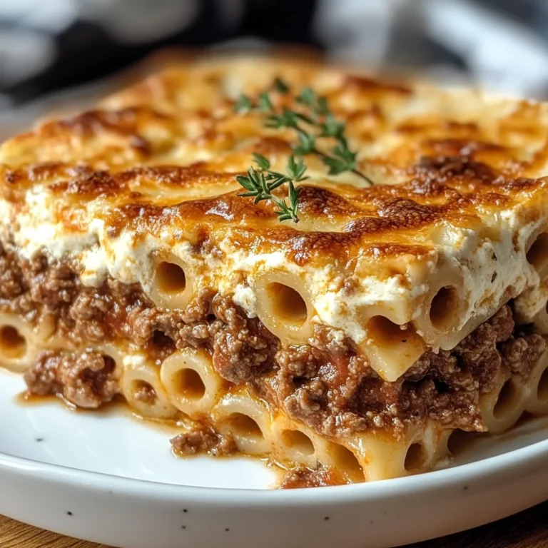 Best Traditional Greek Pastitsio