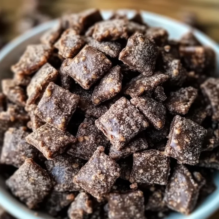 Brownie Batter Puppy Chow