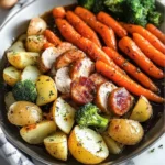 Chicken Apple Sausage Sheet Pan Dinner