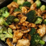 Chicken, Broccoli & Mushroom Stir-Fry