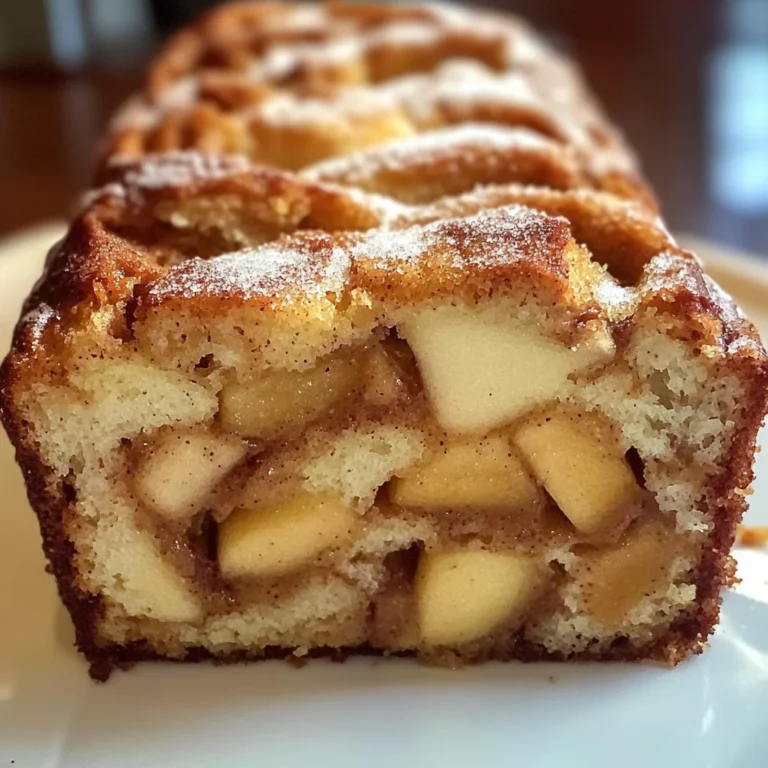 Cinnamon Swirl Apple Bread