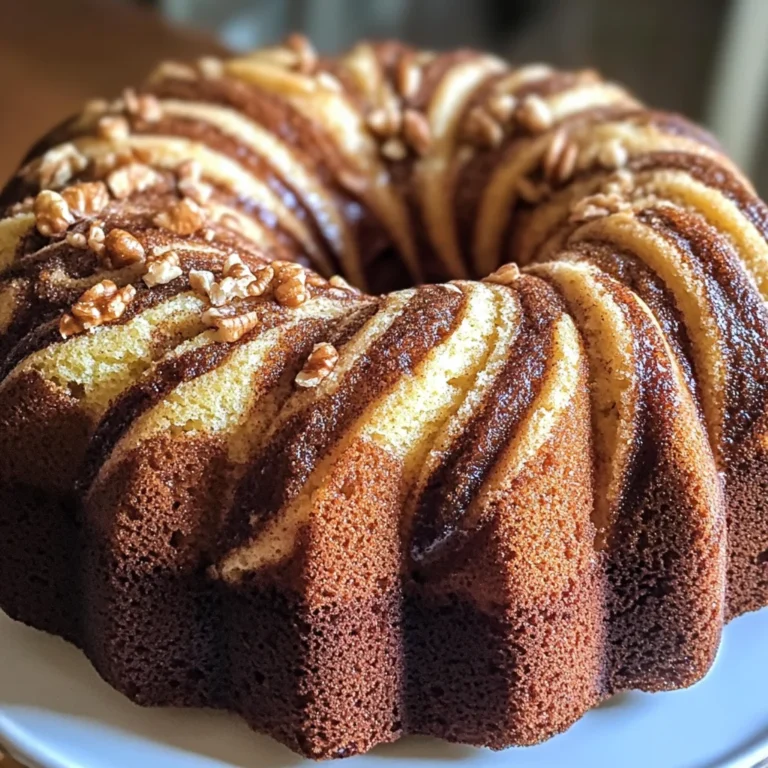 Cinnamon Swirl Bundt Cake