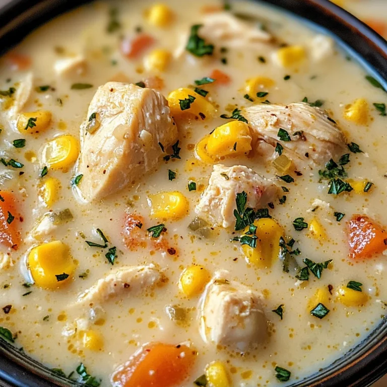 Crockpot Chicken Corn Chowder