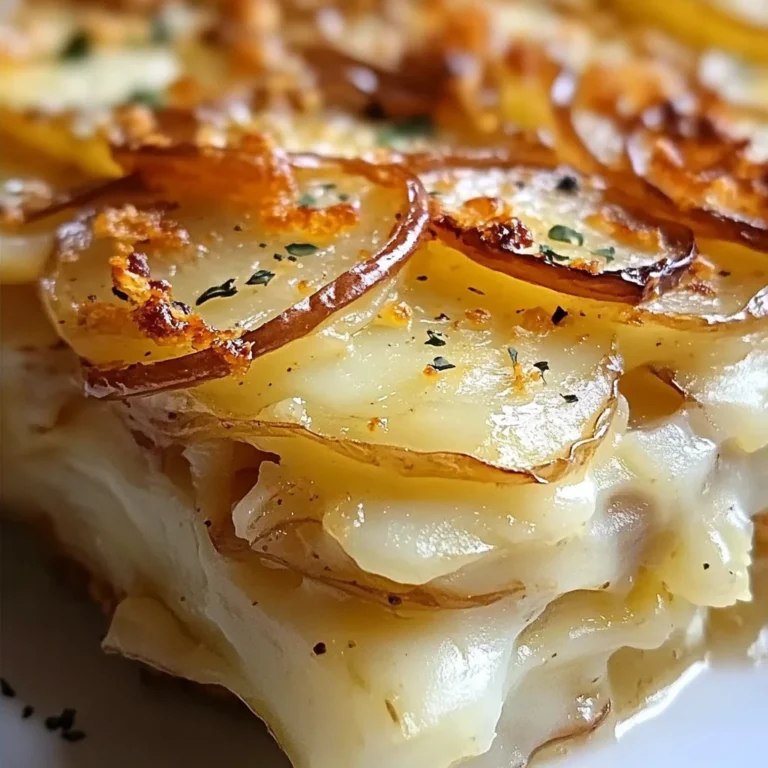 French Onion Potato Bake