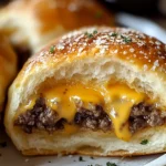Garlic Parmesan Cheeseburger Bombs Recipe