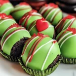 Grinch Oreo Balls