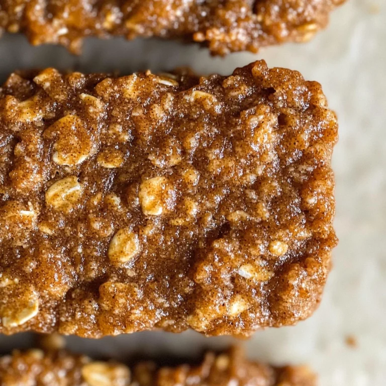 Healthy Gingerbread Oatmeal Breakfast Cookies