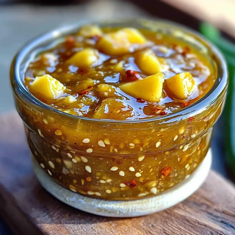 Mango Habanero Honey Garlic Sauce – Sweet, Spicy & Irresistible