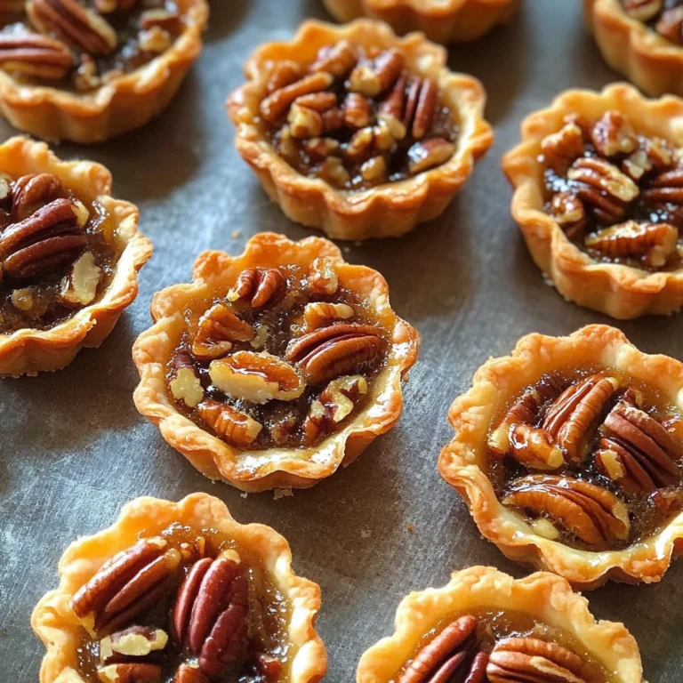 Mini Pecan Phyllo Tarts
