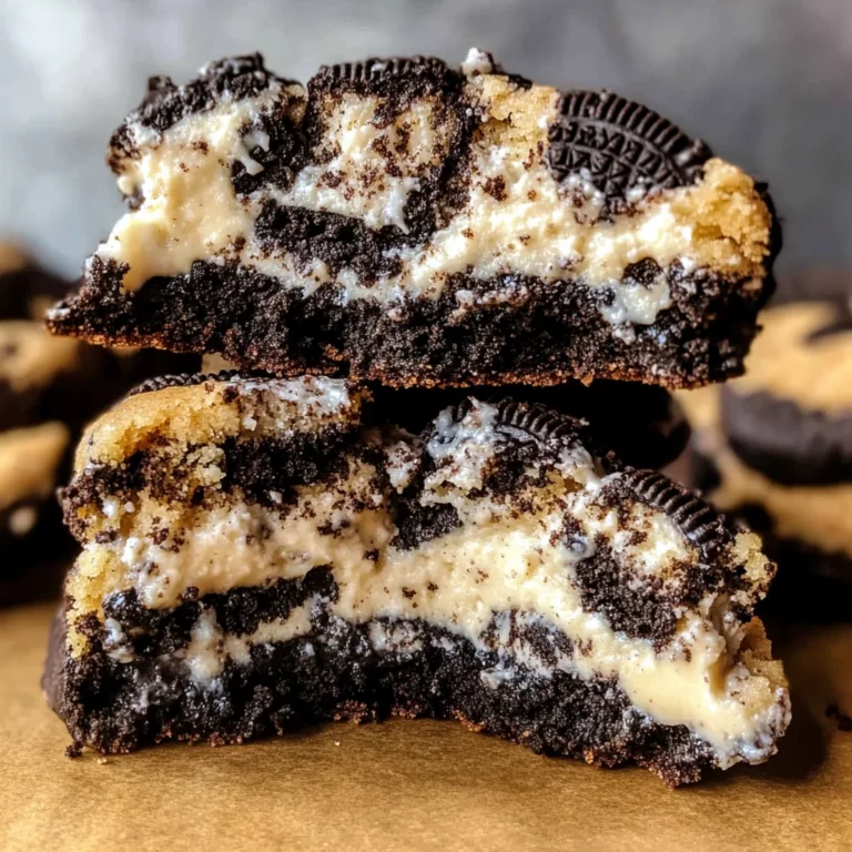 Oreo Cheesecake Cookies