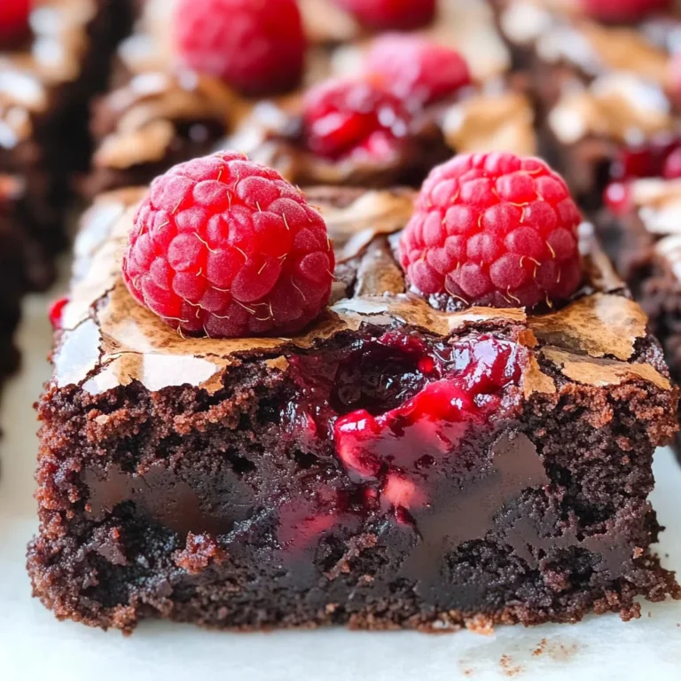 Raspberry Brownies