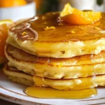 Ricotta Pancakes with Orange Syrup