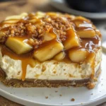 Salted Caramel Apple Pie Cheesecake Recipe