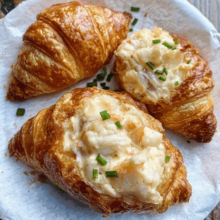 Crab Dip Croissant