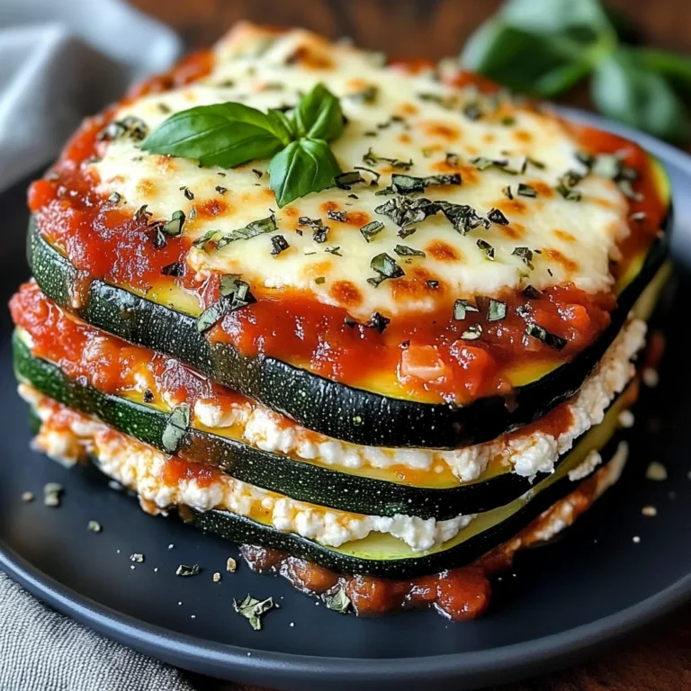 Zucchini Ricotta Melts with Marinara