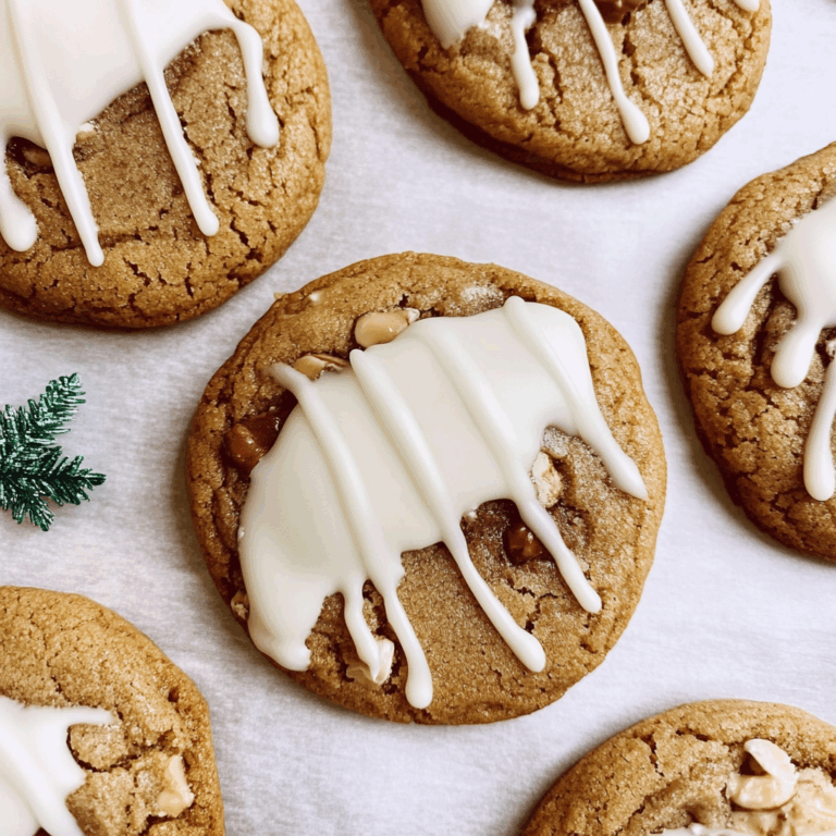 Chewy Maple Cinnamon Cookies with White Chocolate