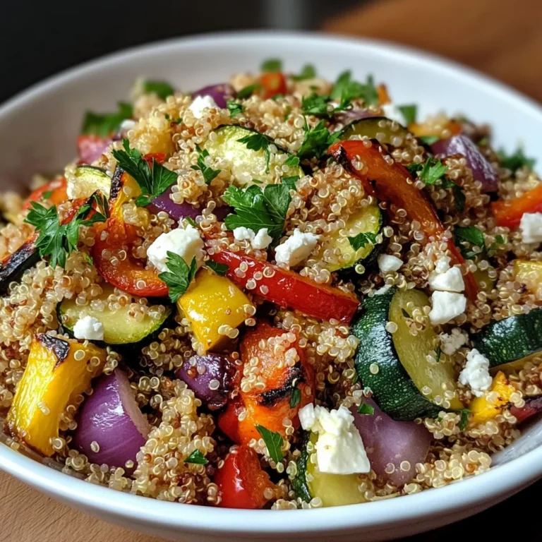 "Amazing Quinoa Salad with Roasted Vegetables in Just 30 Minutes"