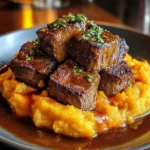 Apple Cider beef with Mashed Sweet Potatoes Recipe