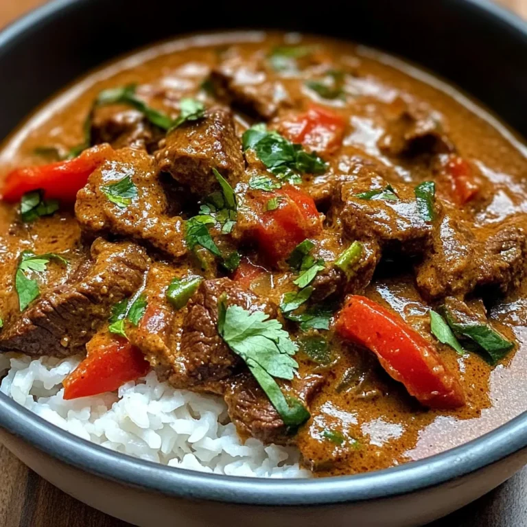 Beef Curry with Spiced Coconut Milk Recipe