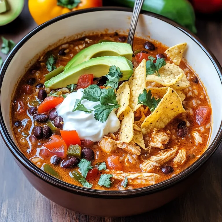 Chicken Tomato Rice Soup