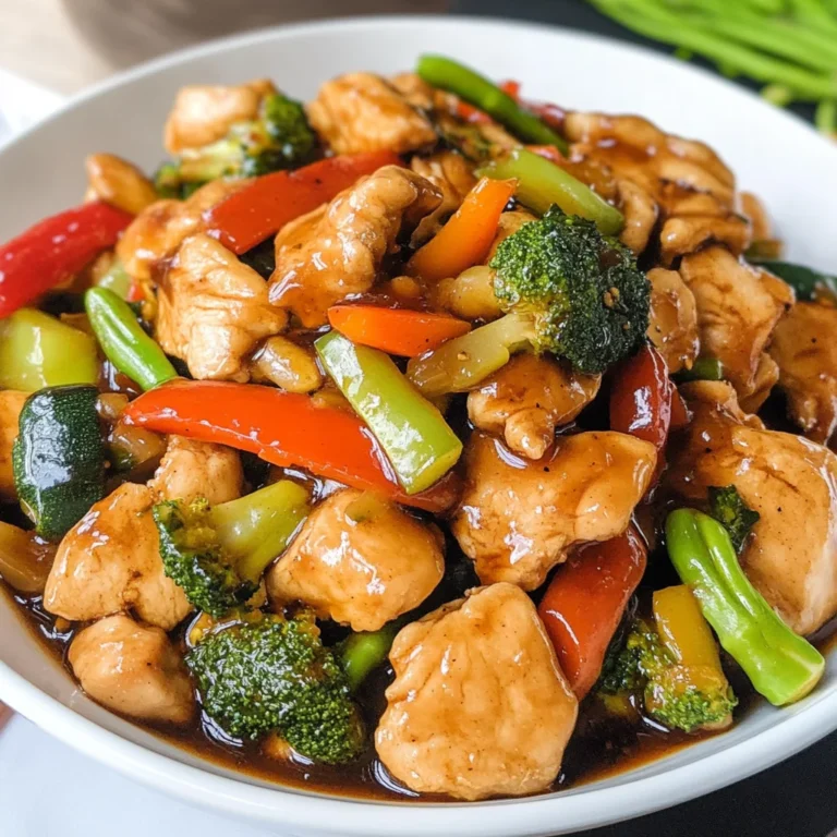 Chicken with Mixed Vegetable Stir Fry