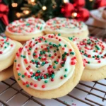 Christmas Sugar Cookies (Crumbl Copycat)