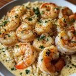 Creamy Garlic Butter Shrimp with Rice: A Quick and Comforting One-Pan Meal