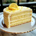 Creamy Lemon Cheesecake Cake