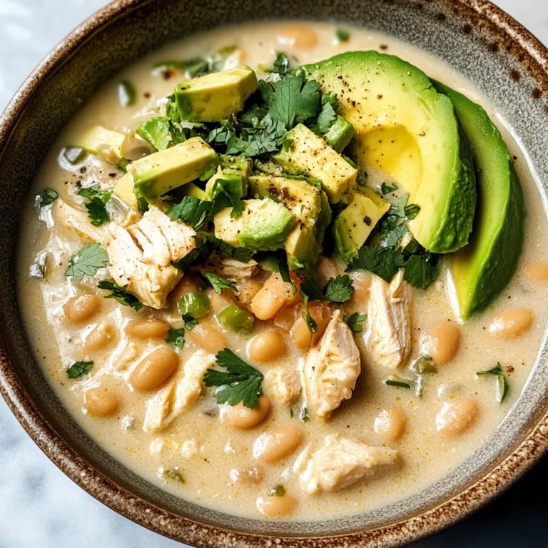 Creamy White Chicken Chili