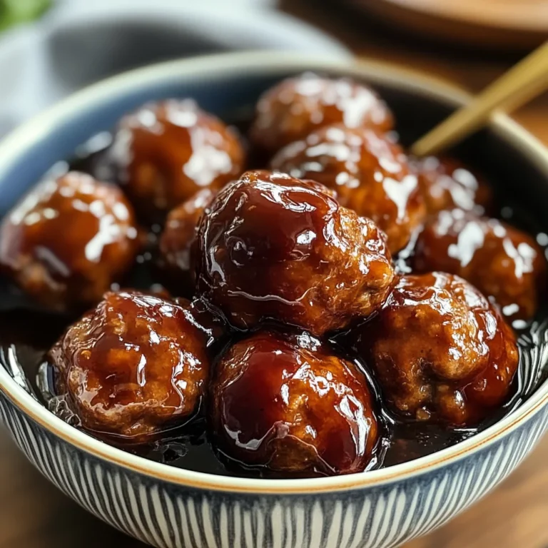 Crockpot Grape Jelly Meatballs