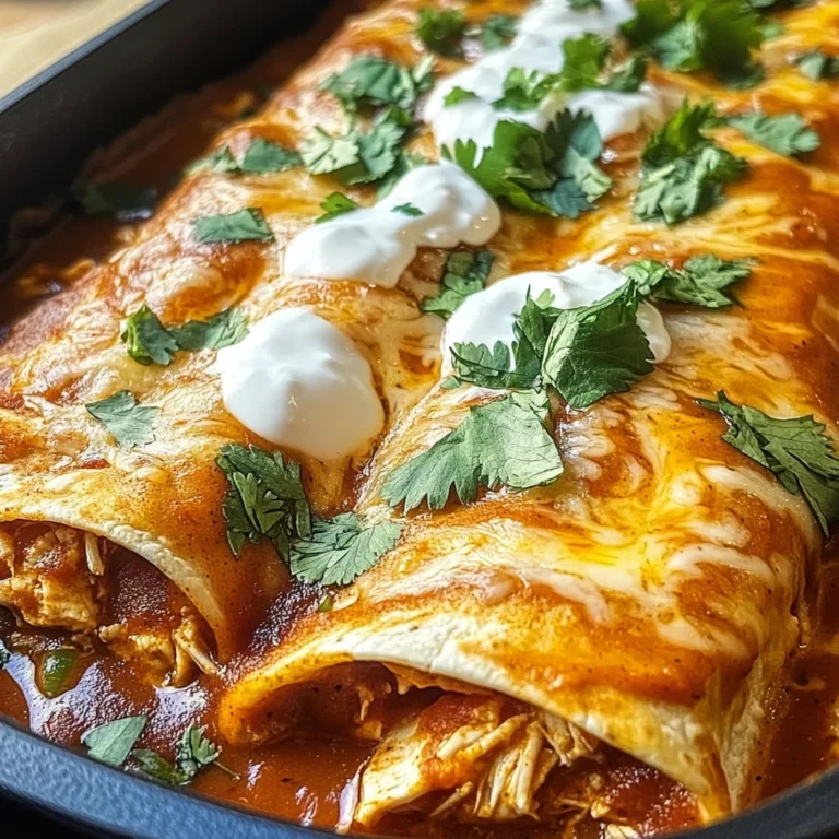 Delicious Chicken Enchiladas