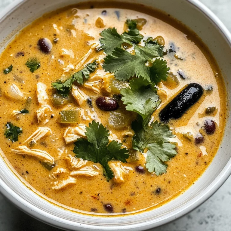 Easy Chicken, Poblano, and Black Bean Soup (Small Batch)