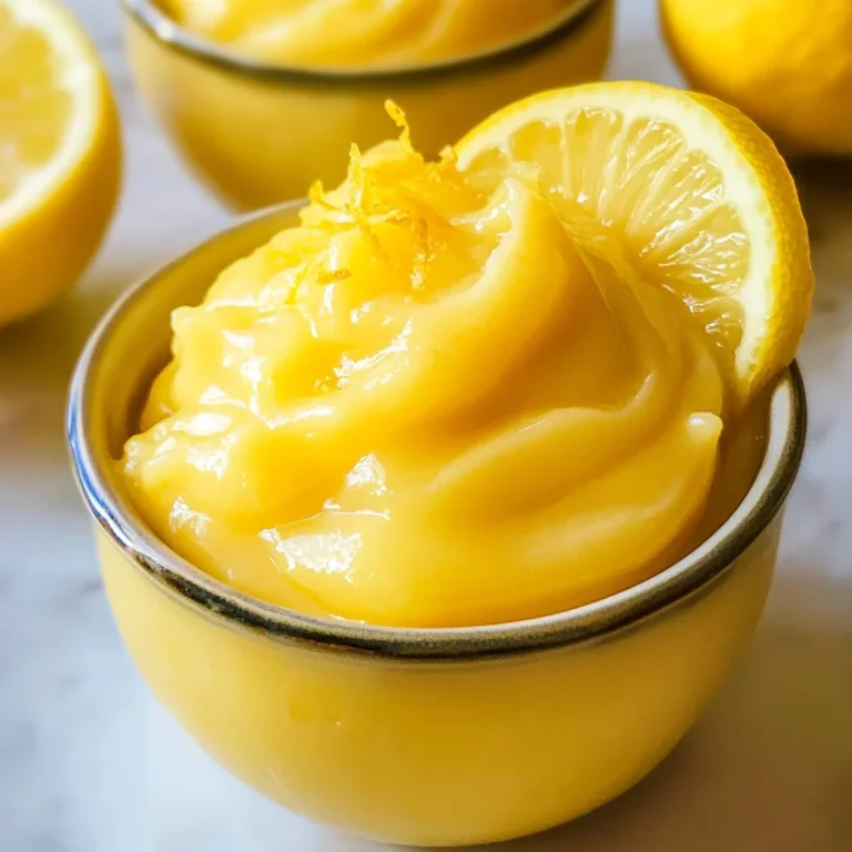 Easy Lemon Curd