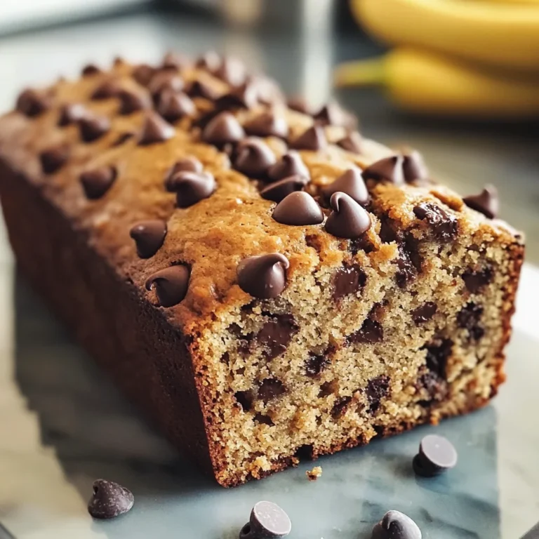 Easy Peanut Butter Chocolate Chip Banana Bread Recipe