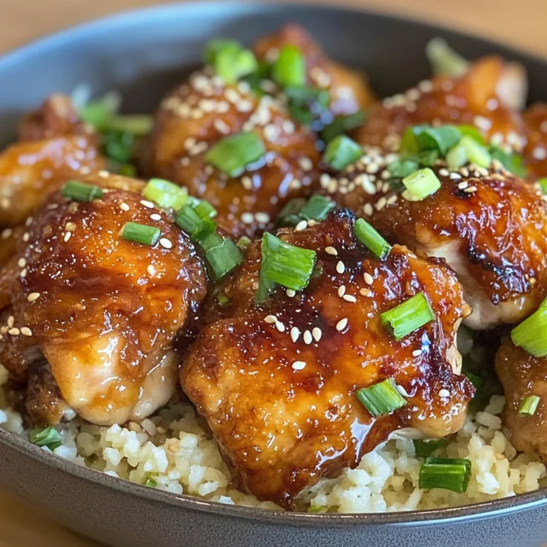 Easy Soy Garlic Chicken Thighs