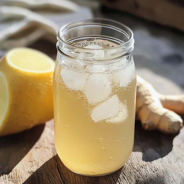 Homemade Ginger Ale