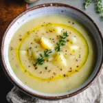 Julia Child's Creamy Potato Leek Soup