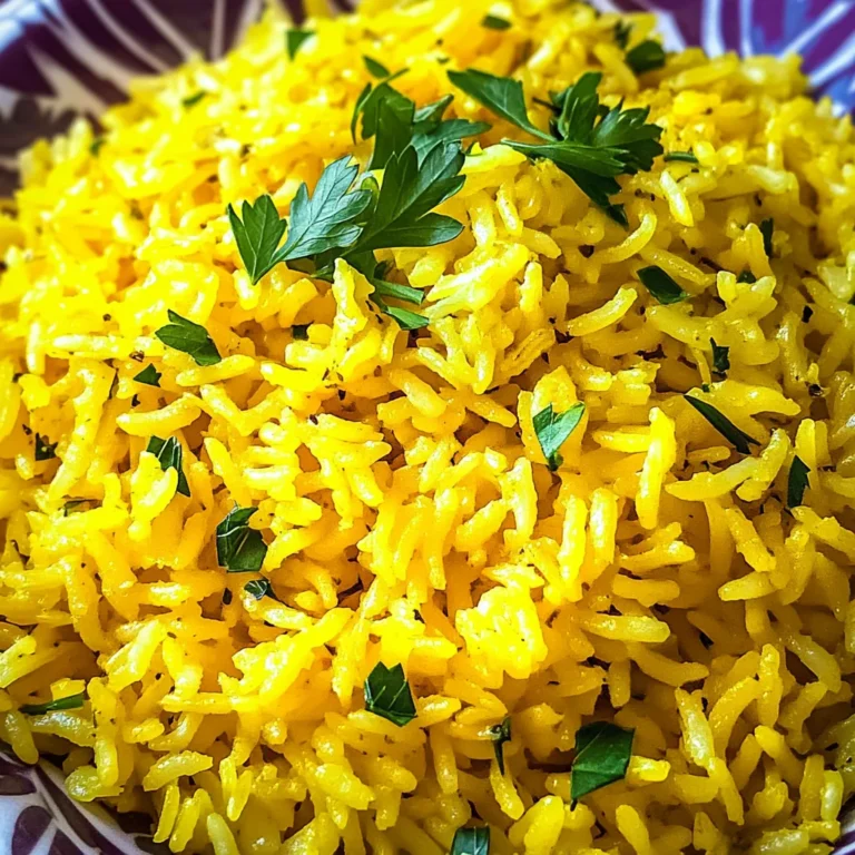 Mediterranean Yellow Rice