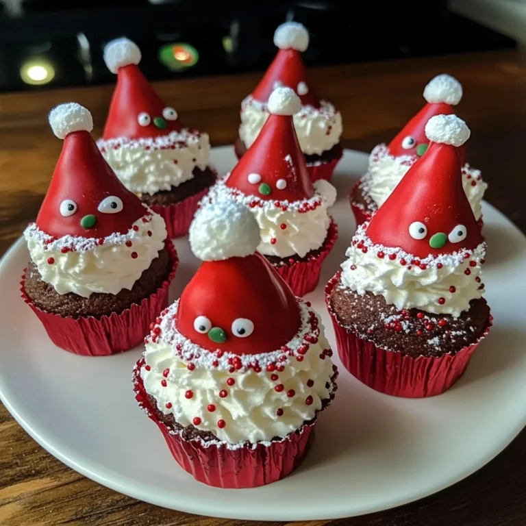 Mini Strawberry Santas