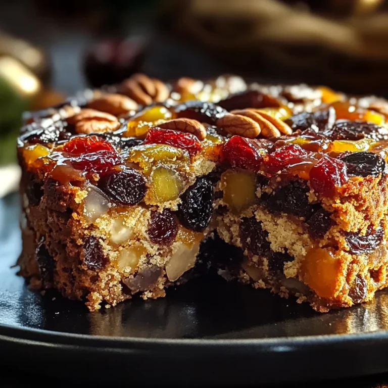 Old-Fashioned German Fruit Cake