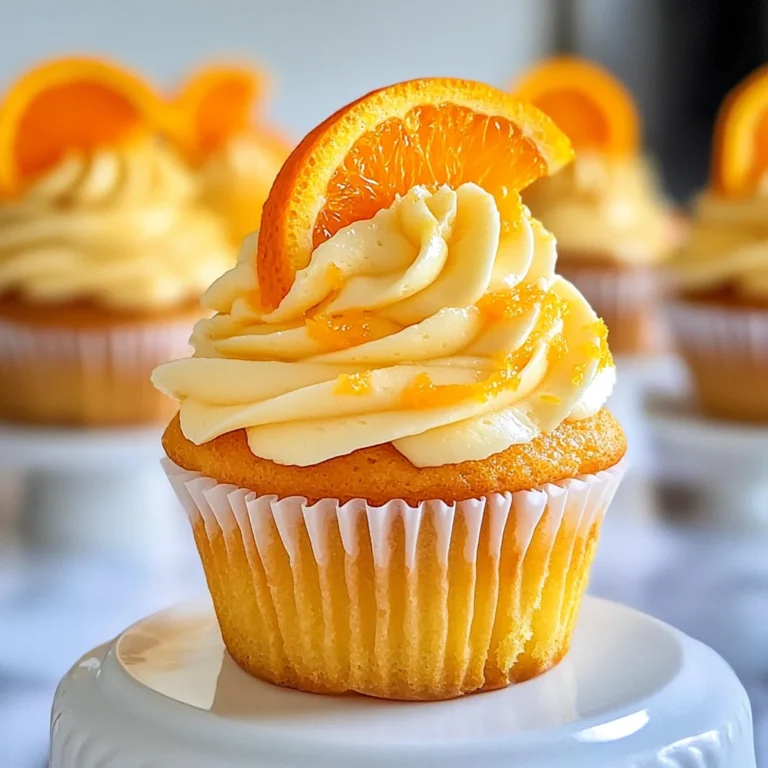 Orange Cupcakes