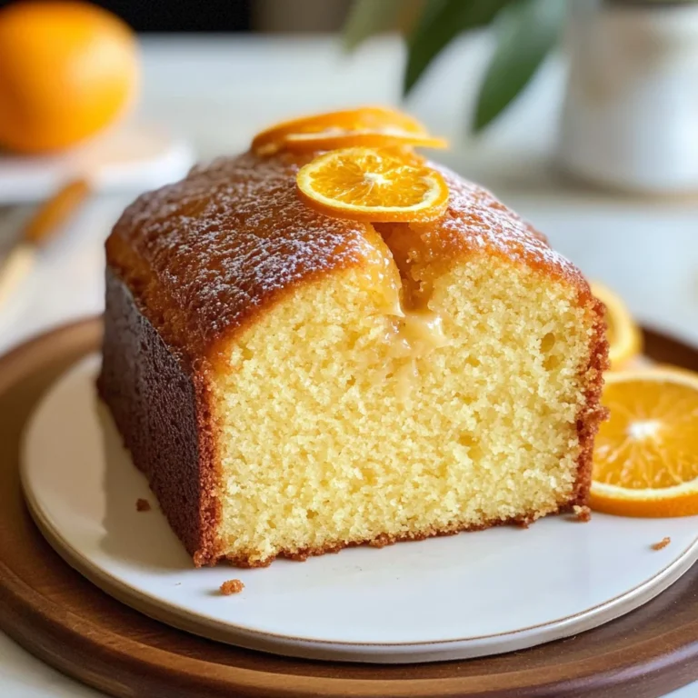 Orange Pound Cake