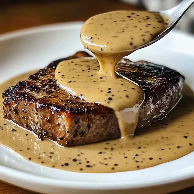 Peppercorn Sauce