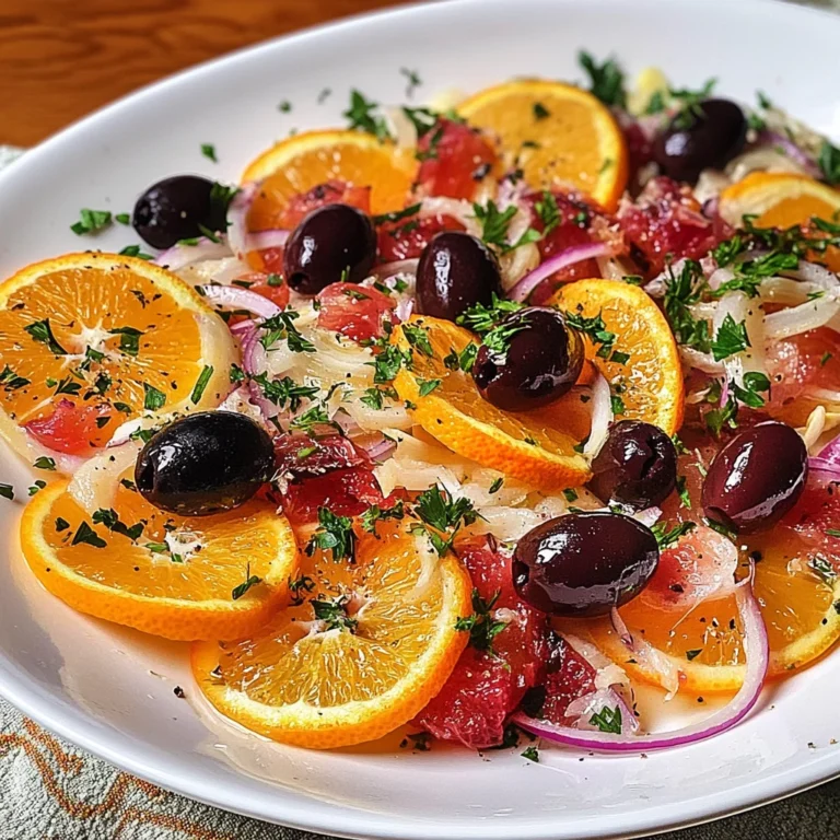 Sicilian Orange Salad (Insalata di Arance)