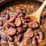 Slow Cooker Cajun Red Beans and Rice