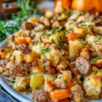Slow Cooker Sausage Stuffing