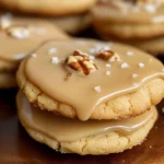 Soft Maple Cookies with Brown Butter Icing