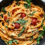 Vegan Creamy Sun Dried Tomato Pasta Recipe